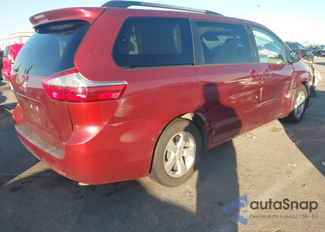 2016 Toyota Sienna Le from USA, damaged, VIN 5TDKK3DC3GS750461